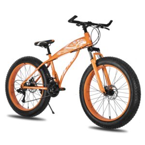 Alternative view of 26 inch 7/21/24 speed Snow Bike Bicycle Steel Frame Bicycle with Break and Shifter Winter bike Bicycle for 150-180cm Hight