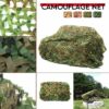 2x3 2x6 2x8 3x3 3x4 3x5 3x6 4x6 150D 120g Polyester Oxford Fabric PET Fibre Camouflage Camo Net Netting Hunting Sun Shade Car Co
