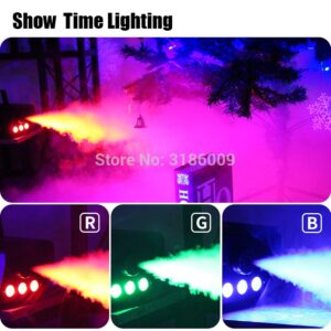 Alternative view of 400W fog machine  DJ party make fog home entertain stage effect