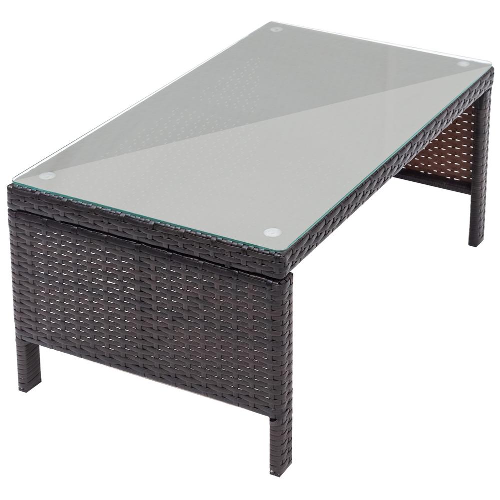 8 IN 1 Garden Rattan Sofa Furniture Set Outdoor - Image 4