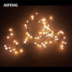Alternative view of AIFENG Globe String Lights, 72 Bulbs 8 Modes