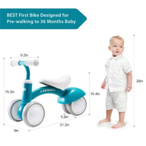 Alternative view of Beiens Kids Toys Balance Bike Walker Baby Ride on Tricycle Toy for Learning Walk Scooter Toddler Outdoor Game Gift 1-3 Years Old