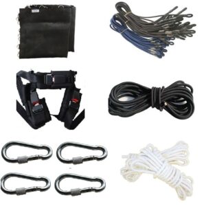 Alternative view of Kids Outdoor Sport Full Set Trampoline Accessories Jumping Mat Gym Equipment Bungee Workout Rope