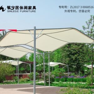 Sunshade Awning Pavilion for Outdoor Garden