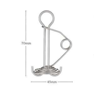 Alternative view of 5/10pcs/set Outdoor Octopus Spring Deck Peg Wind Rope Buckle Awning Tent Stakes Hook Board Peg Tent Tensioners Cord Adjuster