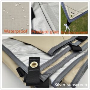 Alternative view of Ultralight Tarp Awnings Shelters Shade Sail Sunshade Garden Canopy Waterproof Outdoor Camping Tarp Tourist Travel Sun Shelter